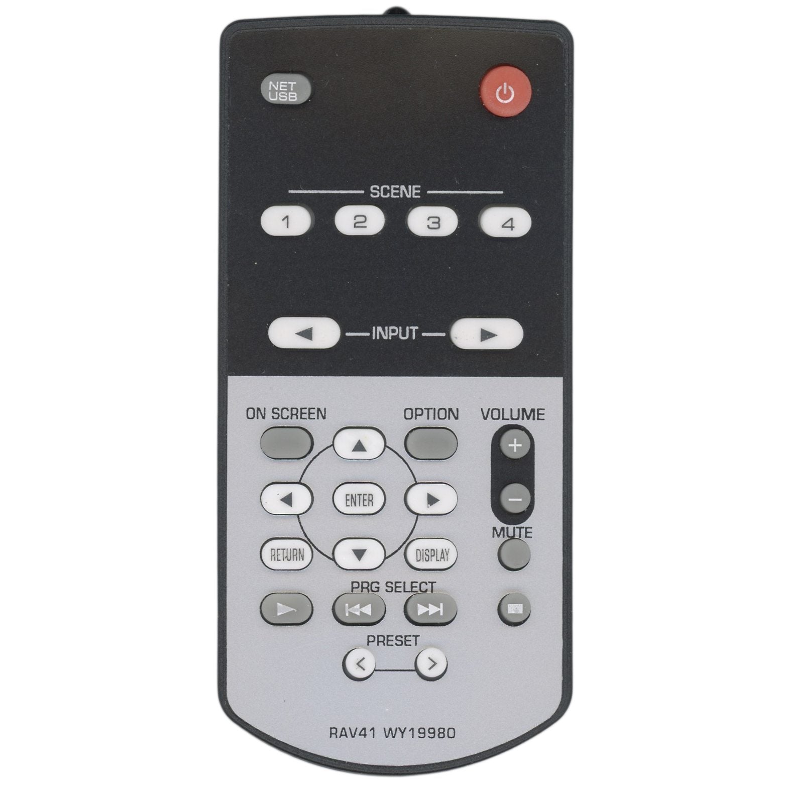 Generic RAV41 For Yamaha Receiver Remote Control