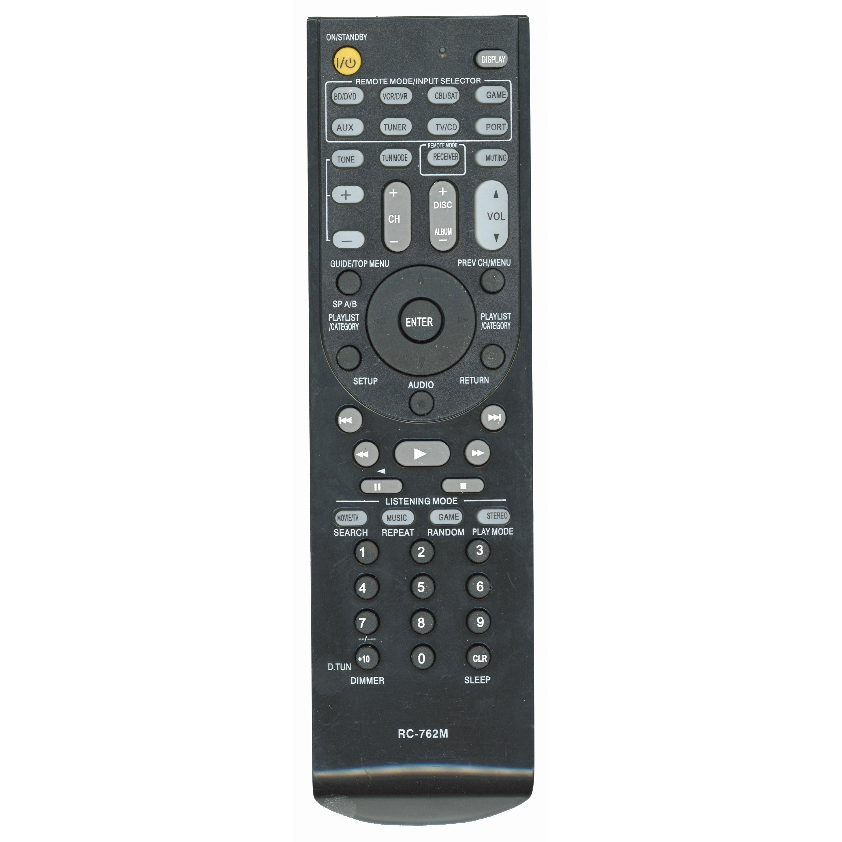 Generic RC762M For Onkyo Receiver Remote Control