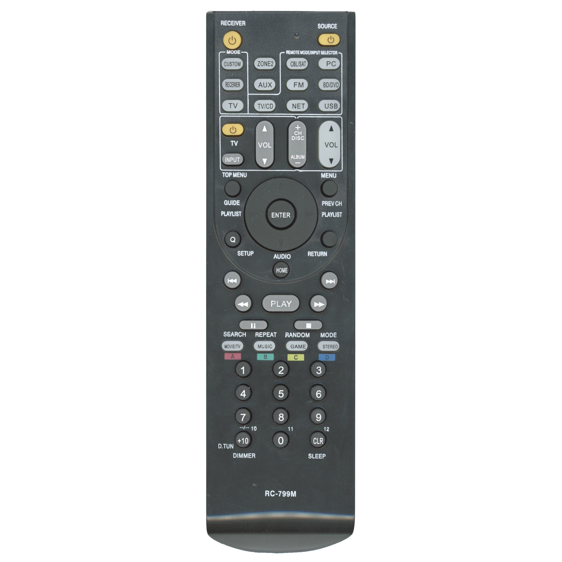 Generic RC799M For ONKYO / INTEGRA A/V Receiver Remote Control