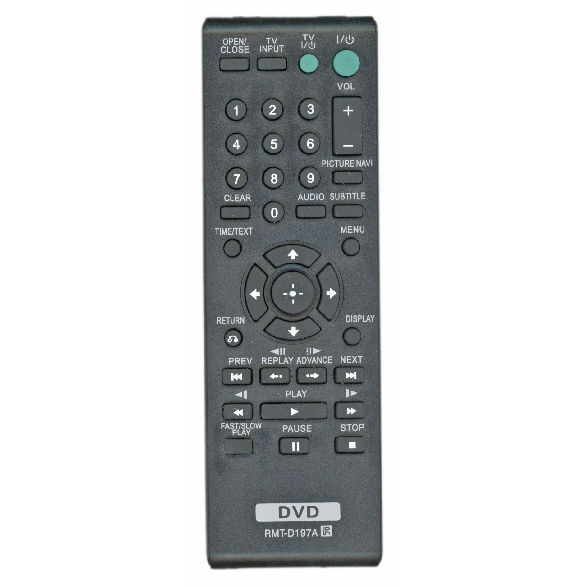 Generic RMTD197A For Sony DVD Remote Control