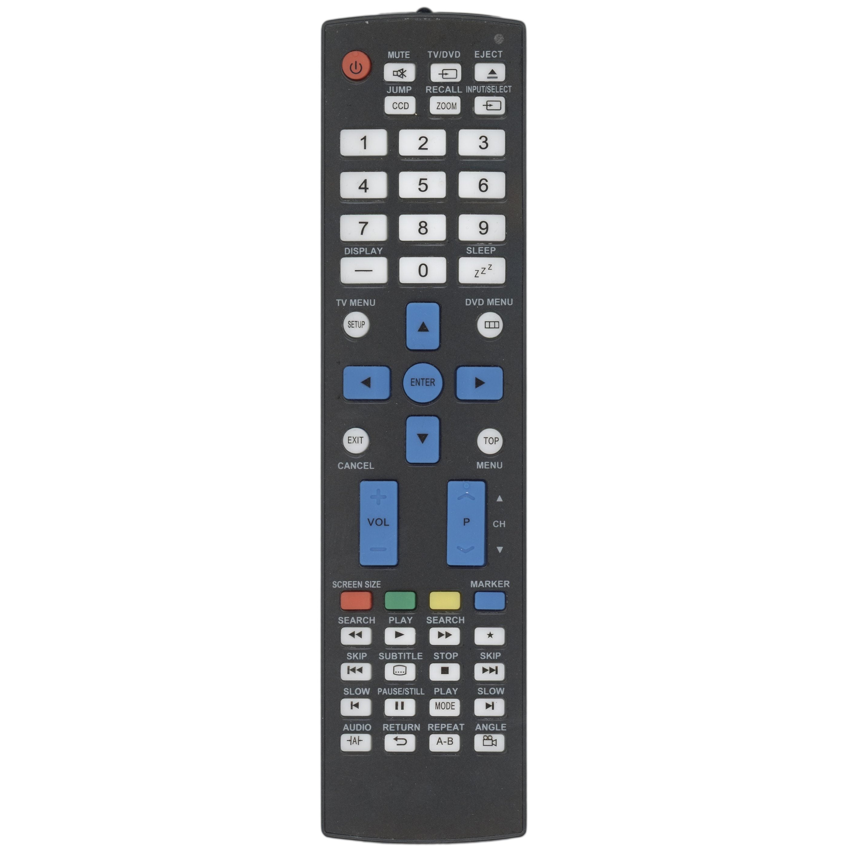 Generic RRMC1221 for JVC TV/DVD Remote Control