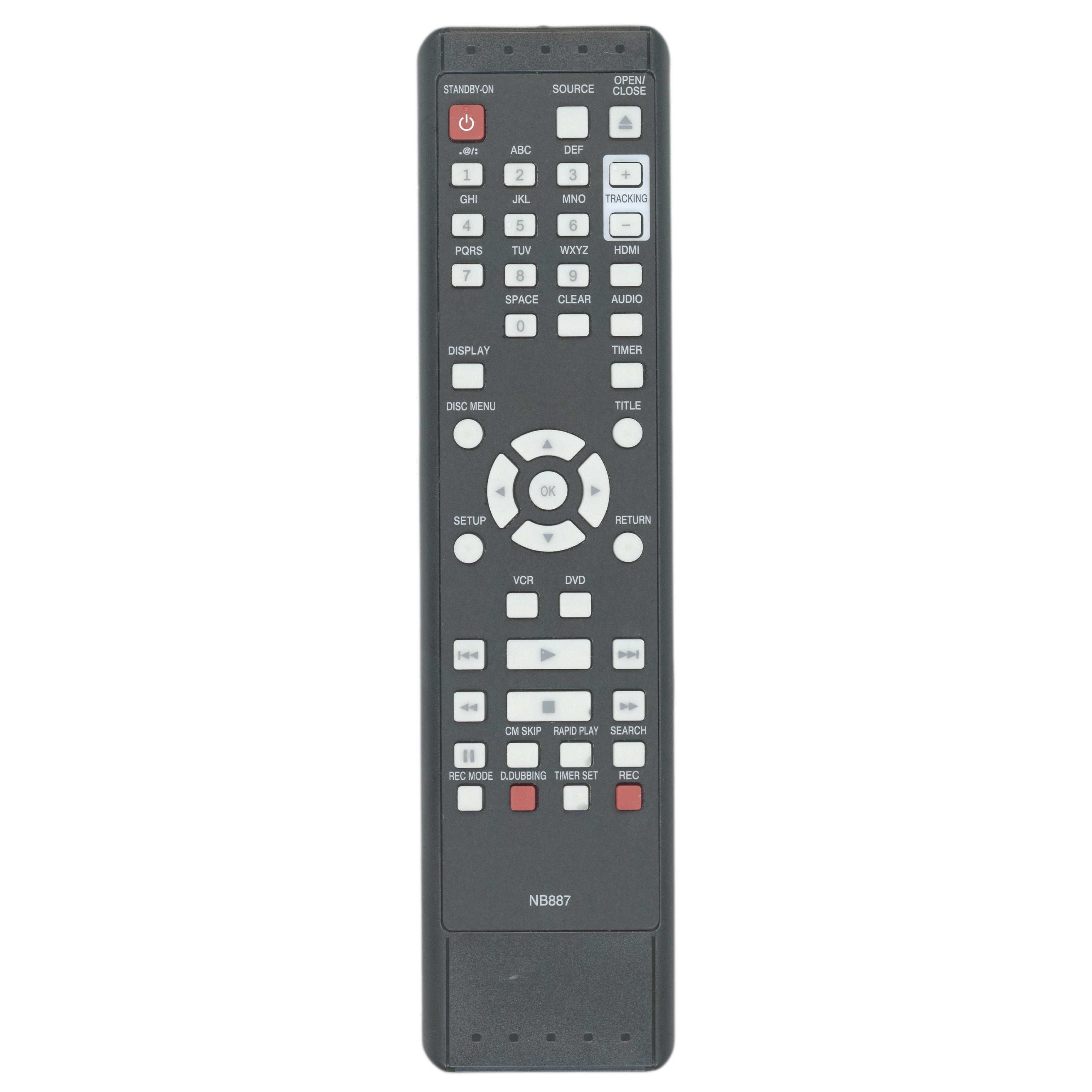 Generic NB887 for Funai DVD/VCR Remote Control - RRNB887