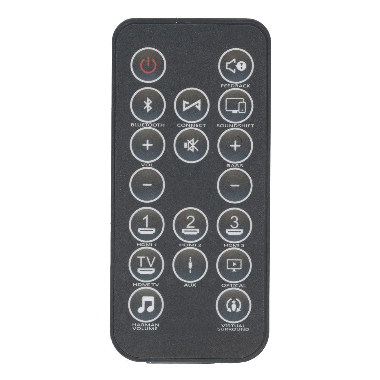 Generic RRSB450 for JBL Sound Bar Remote Control