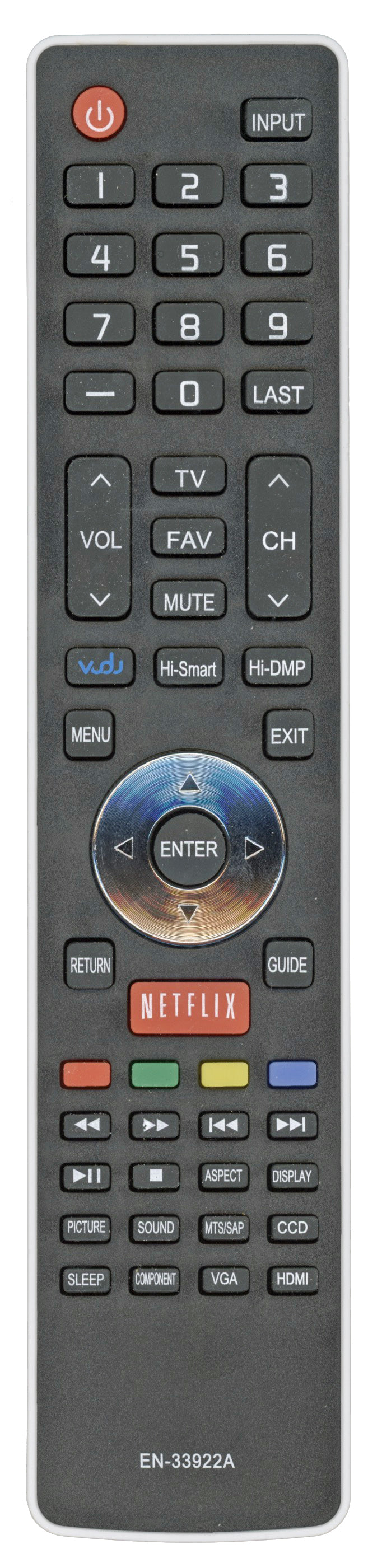 Generic EN33922A For Hisense TV Remote Control