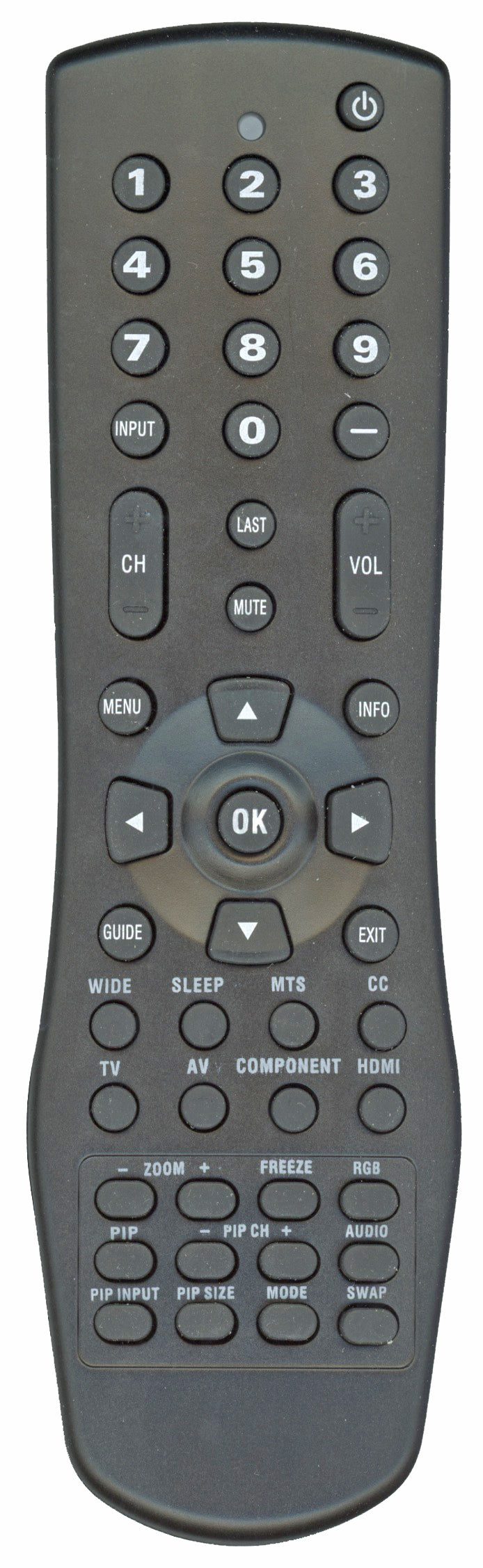 Generic VR1 for Vizio TV Remote Control