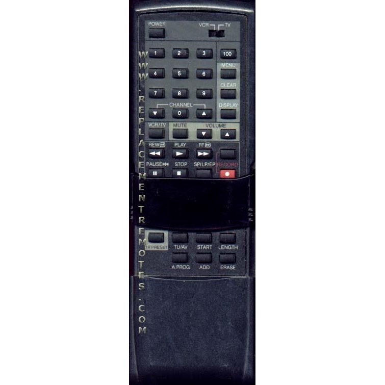 GoldStar 243456T VCR Remote Control