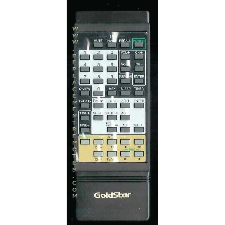 GoldStar 46848213 TV Remote Control