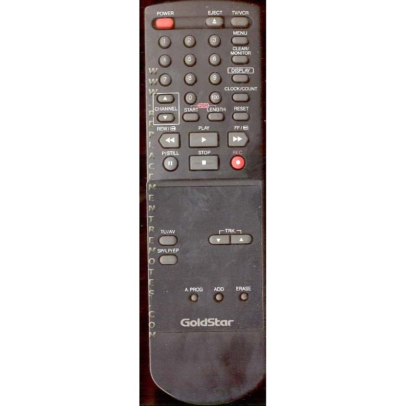 GoldStar GOLD06 VCR Remote Control