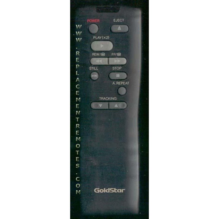 GoldStar GOLDSTAR01 VCR Remote Control