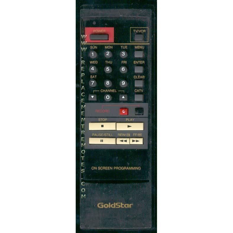 GoldStar GOLDSTAR03 VCR Remote Control