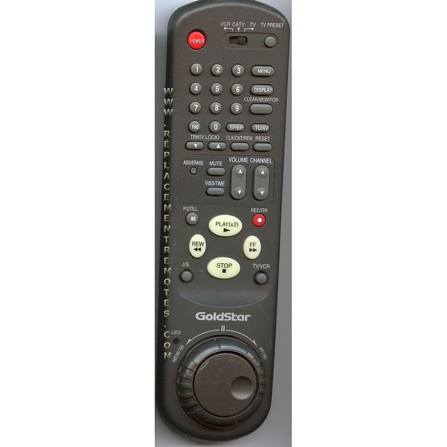 GoldStar GS009 VCR Remote Control