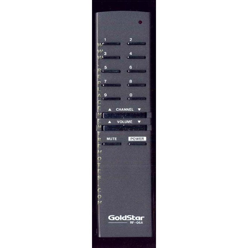 GoldStar RF06A TV Remote Control