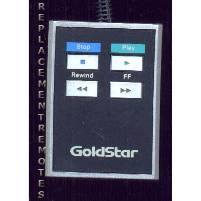 GoldStar RW42 VCR Remote Control