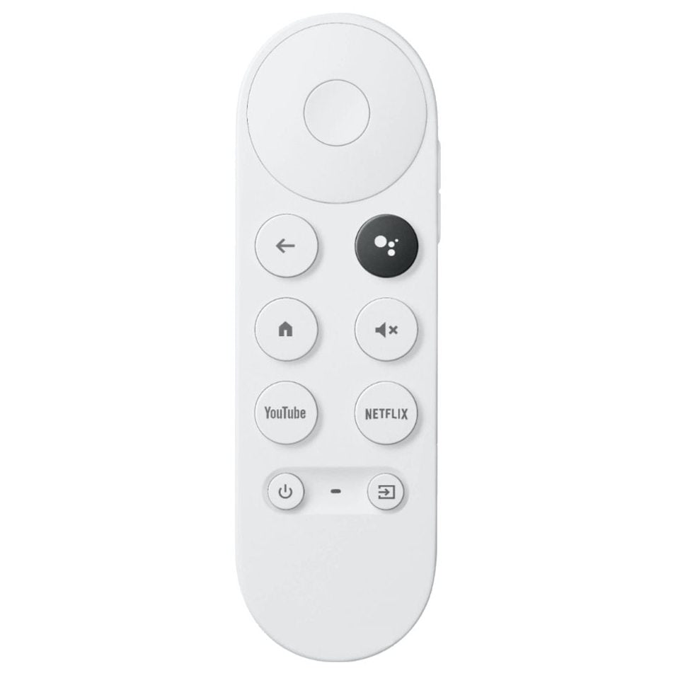 Google Chromecast 4K Snow Streaming Remote Control