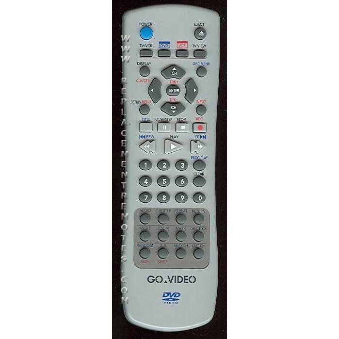 GoVideo 104200RM DVD/VCR Remote Control