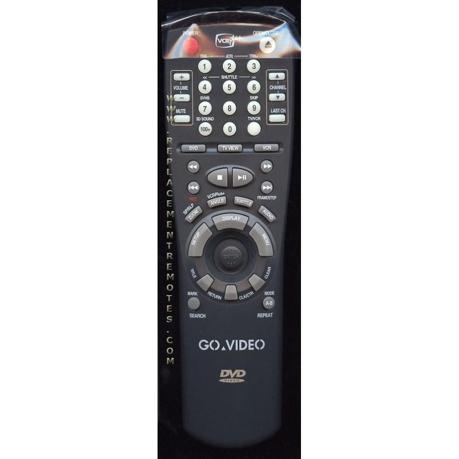 GoVideo DUR5000 DVDR Remote Control