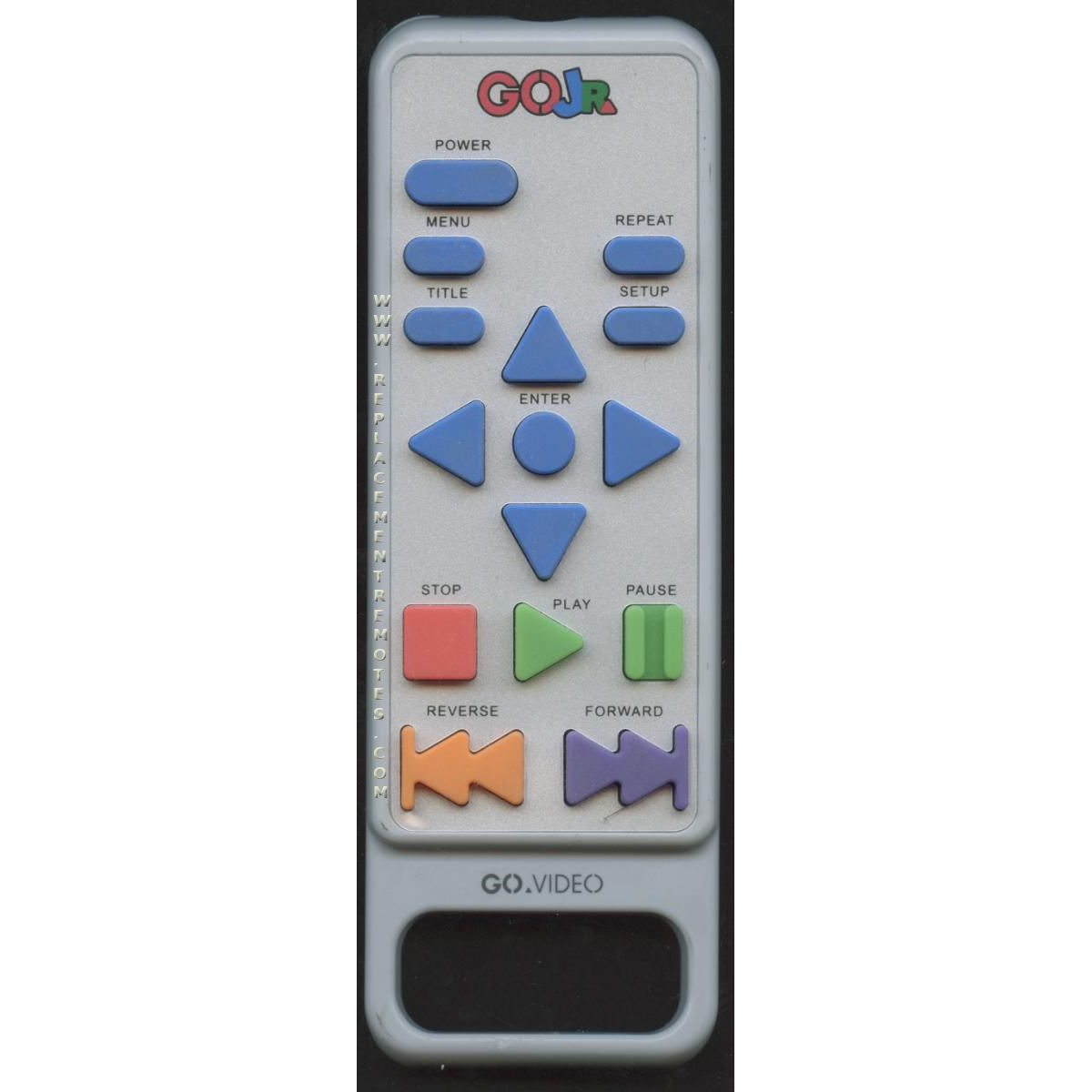 GoVideo GOJR DVD Remote Control