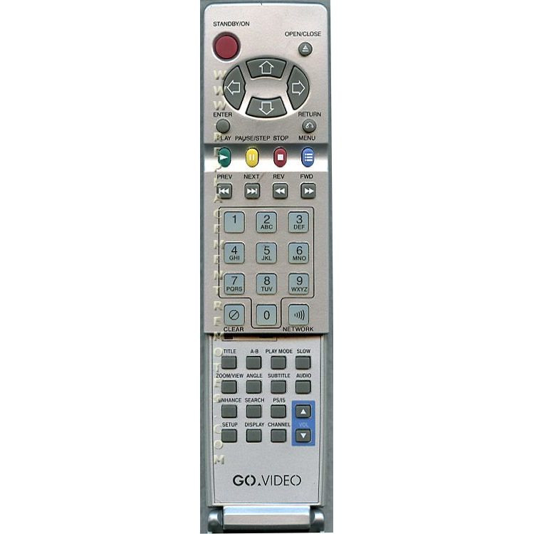 GoVideo HOF3C102D3 DVD Remote Control