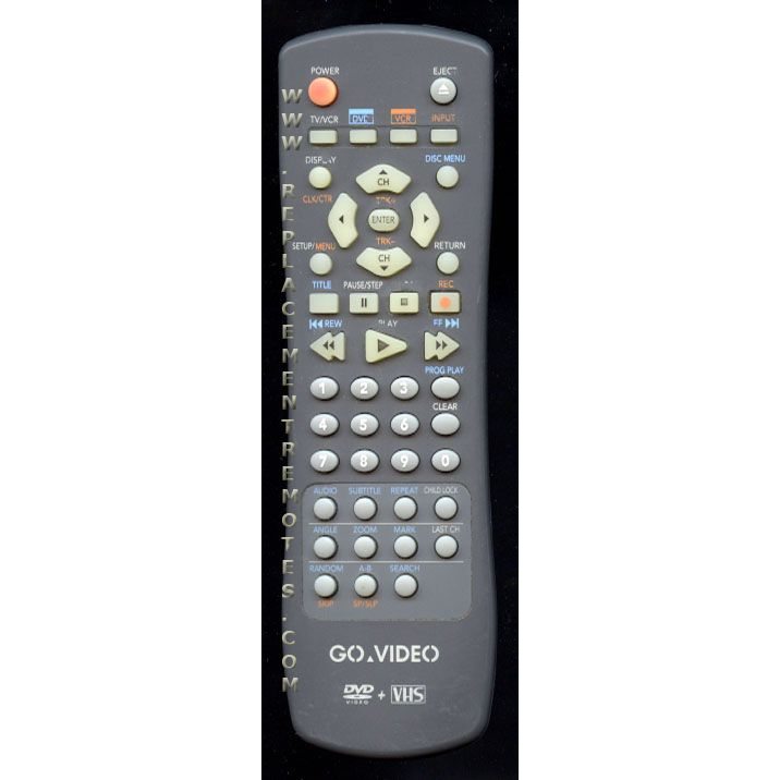 GoVideo N111A DVD/VCR Remote Control