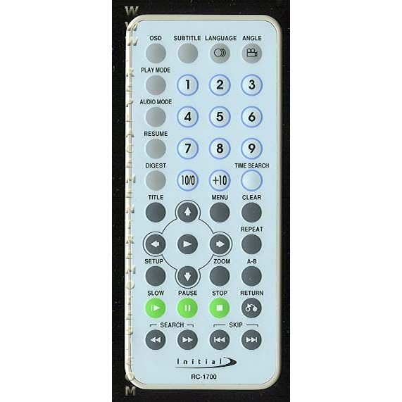 GoVideo RC1700 DVD Remote Control