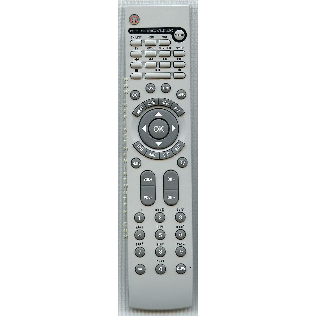 Haier HTR282B TV Remote Control