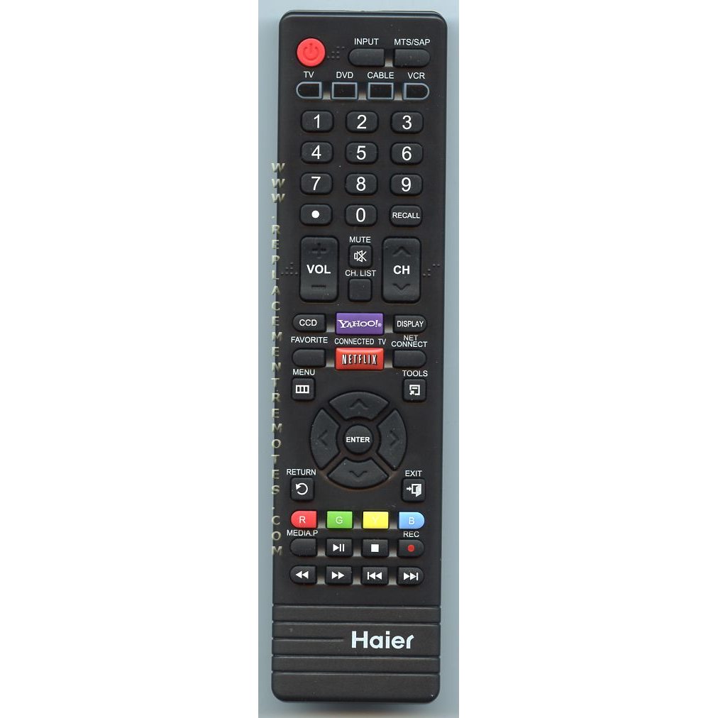 Haier HTRA10 TV Remote Control