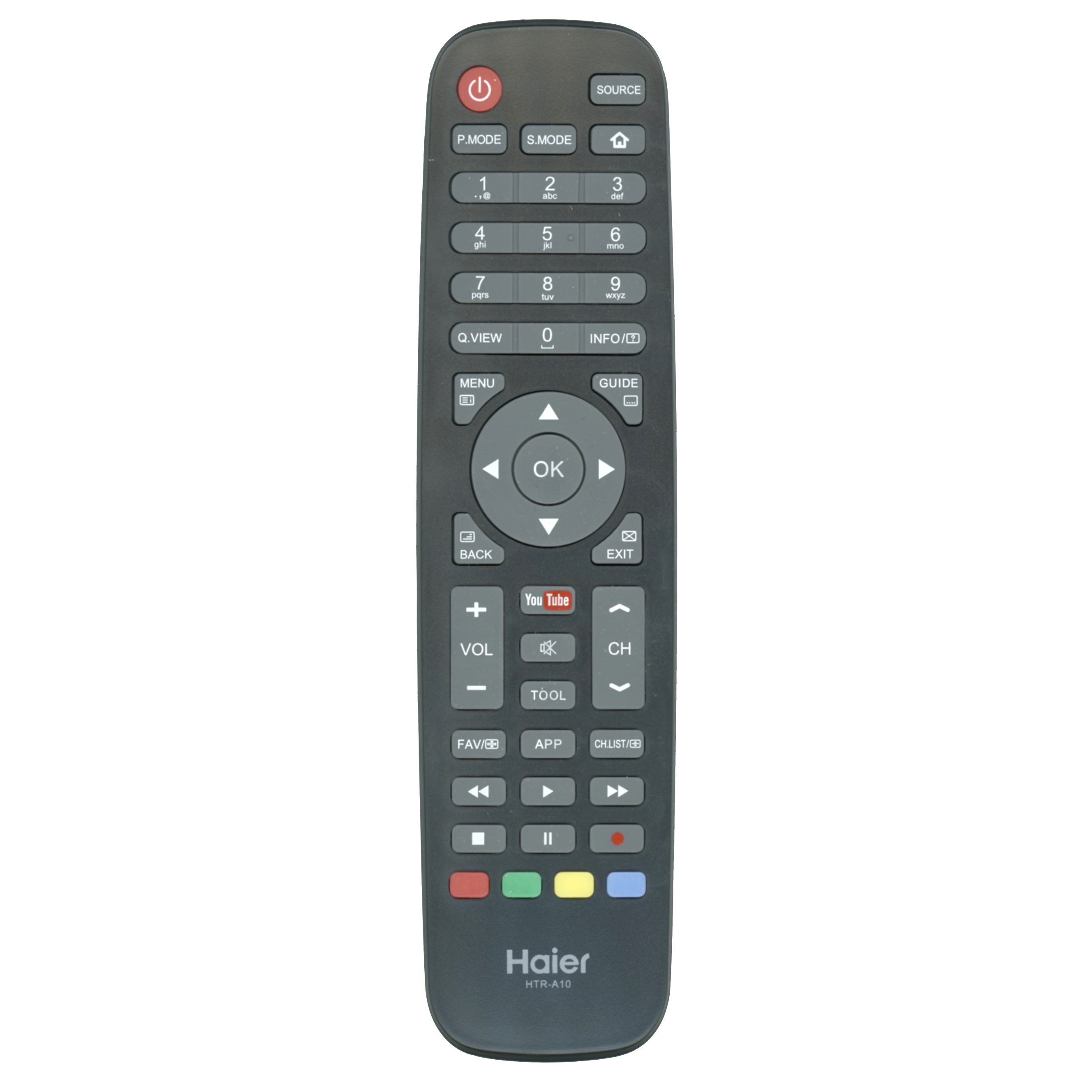 Haier HTRA10 Youtube TV Remote Control