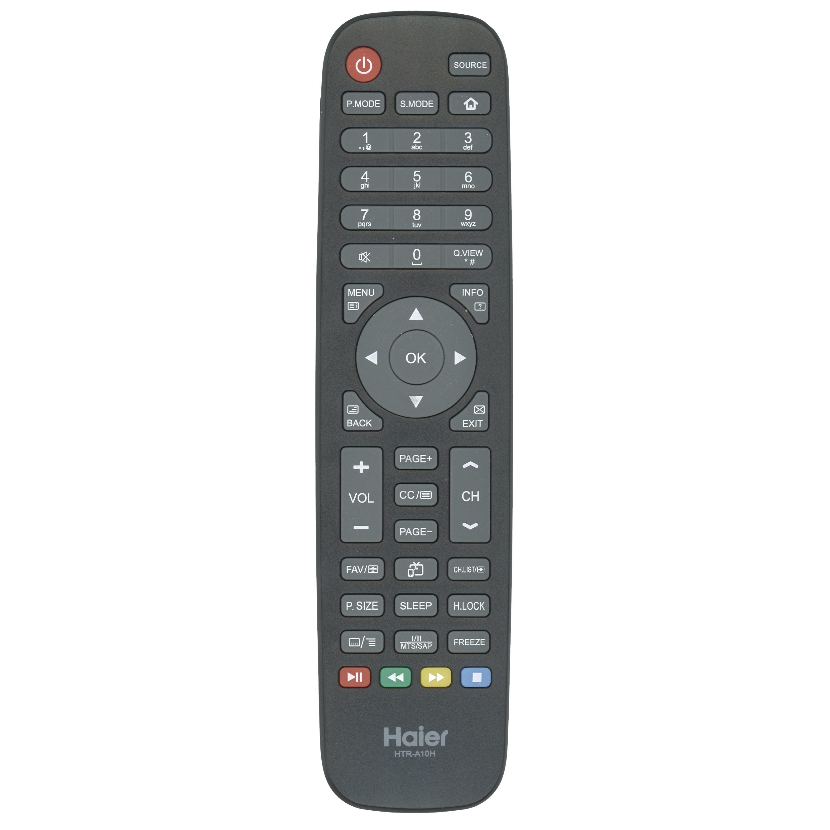 Haier HTRA10H TV Remote Control