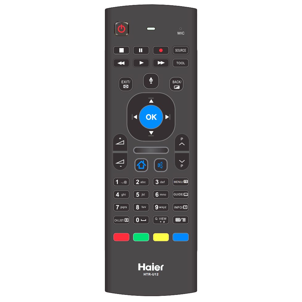 Haier HTRU12 TV Remote Control