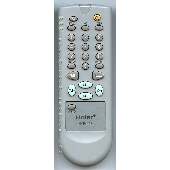 Haier HYF25E TV Remote Control