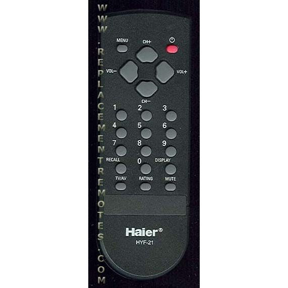 Haier TV562004 TV Remote Control