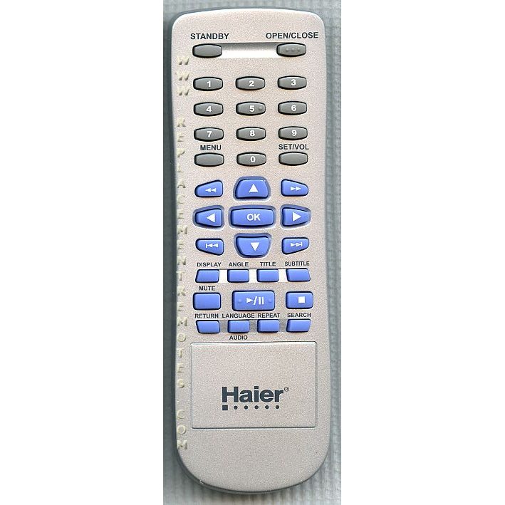 Haier TV562015 DVD Remote Control