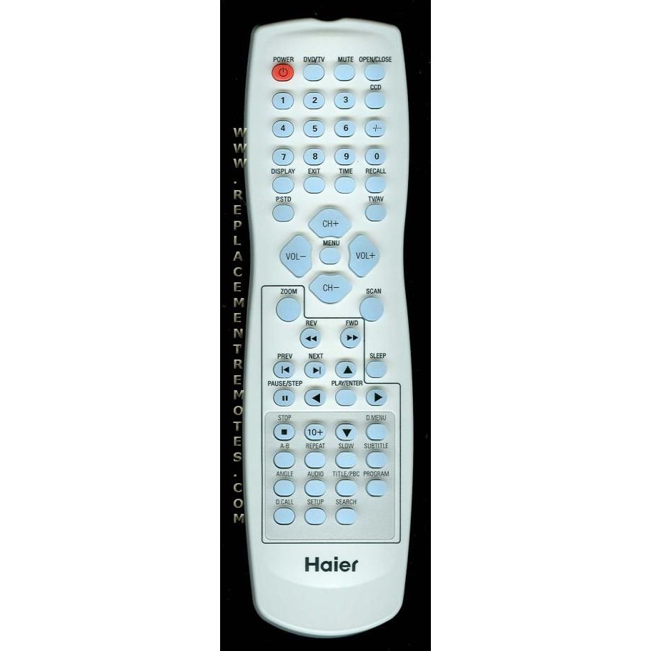 Haier TV562019 TV/DVD Remote Control