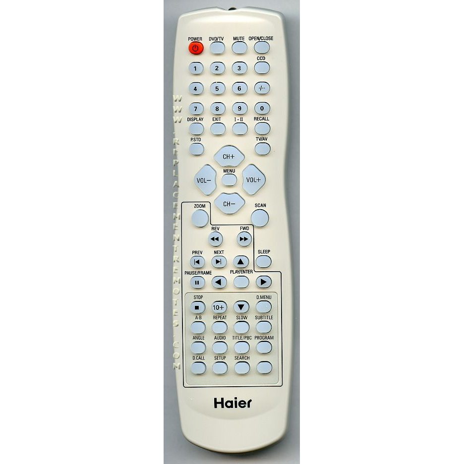 Haier TV562021 TV/DVD Remote Control