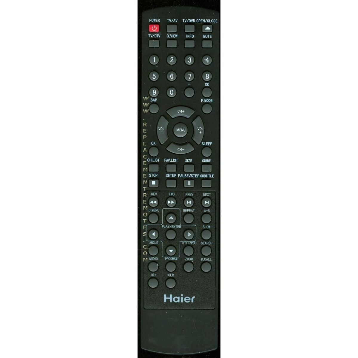 Haier TV562057 TV Remote Control