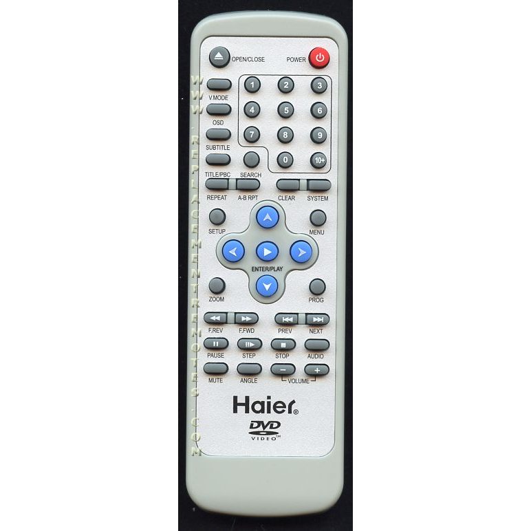 Haier TV562070 DVD Remote Control