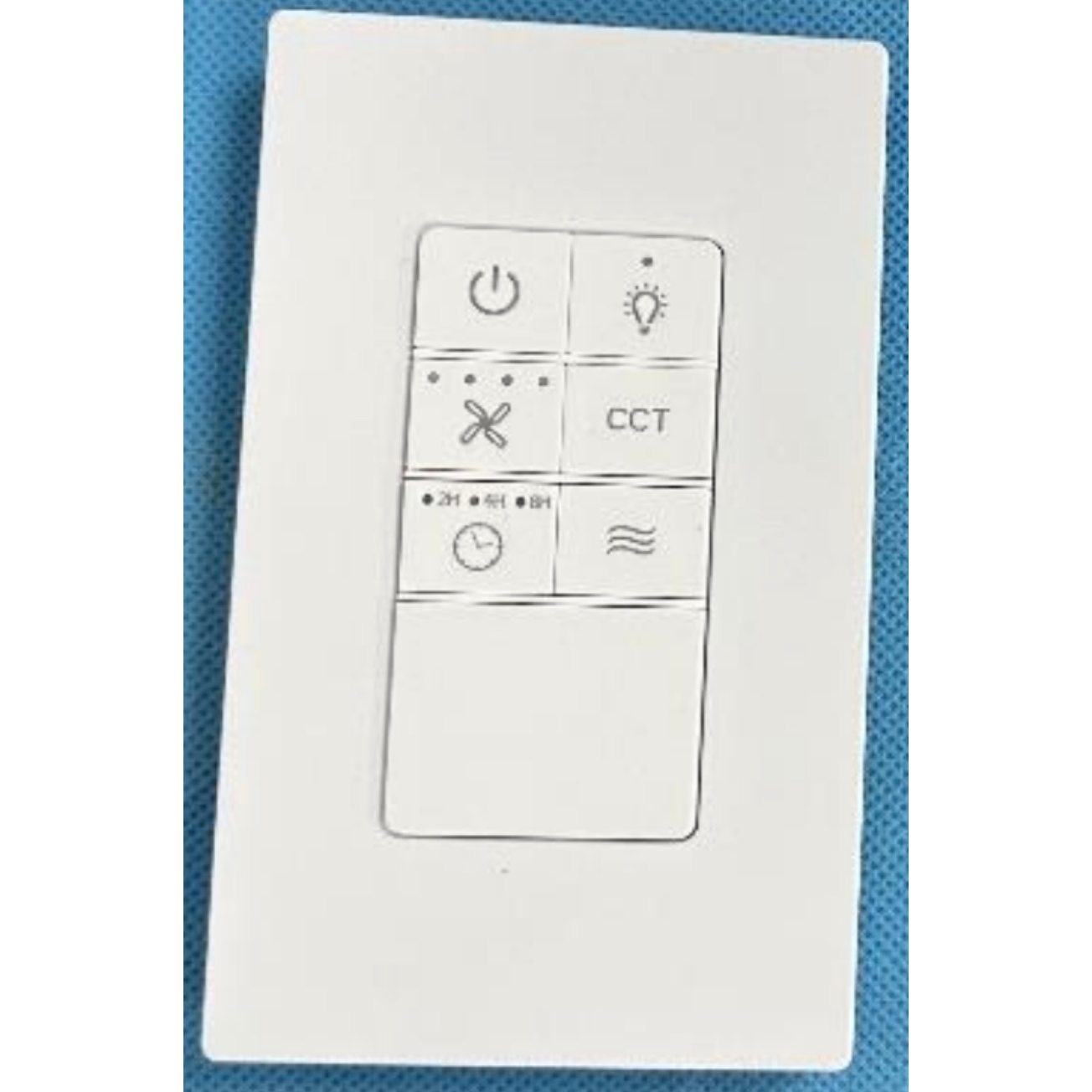 Hampton Bay 2AQZU-18042 Wireless Wall Controller Ceiling Fan Remote Control