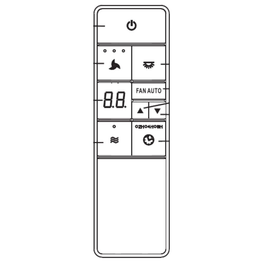 Hampton Bay A25-TX031 Ceiling Fan Remote Control