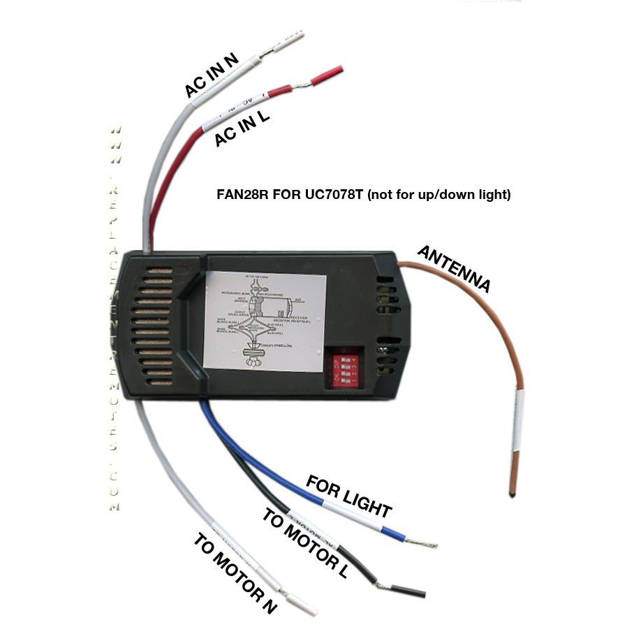 Hampton Bay FAN28R Ceiling Fan Receiver