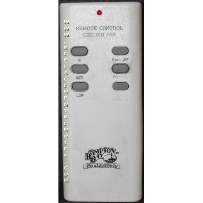 Hampton Bay UC7030T Ceiling Fan Remote Control