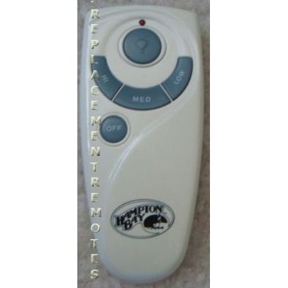 Hampton Bay UC7083T CHQ7083T White Ceiling Fan Remote Control