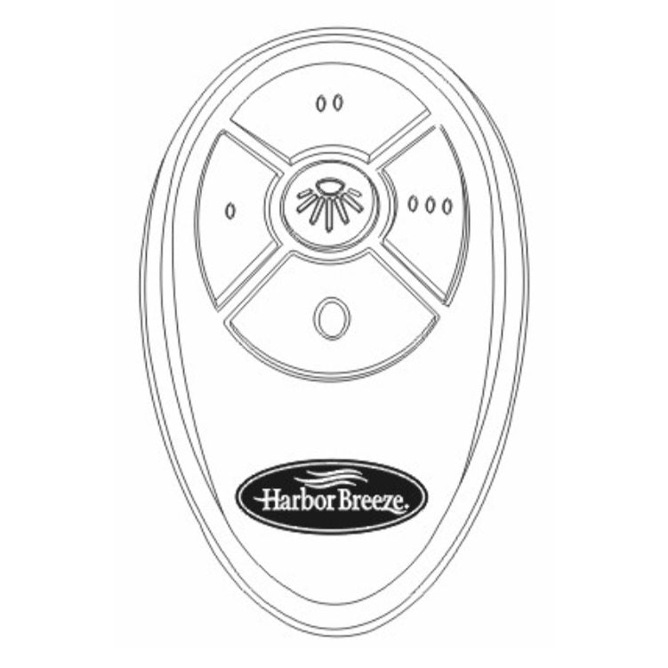 Harbor Breeze KUJCE9603 Ceiling Fan Remote Control