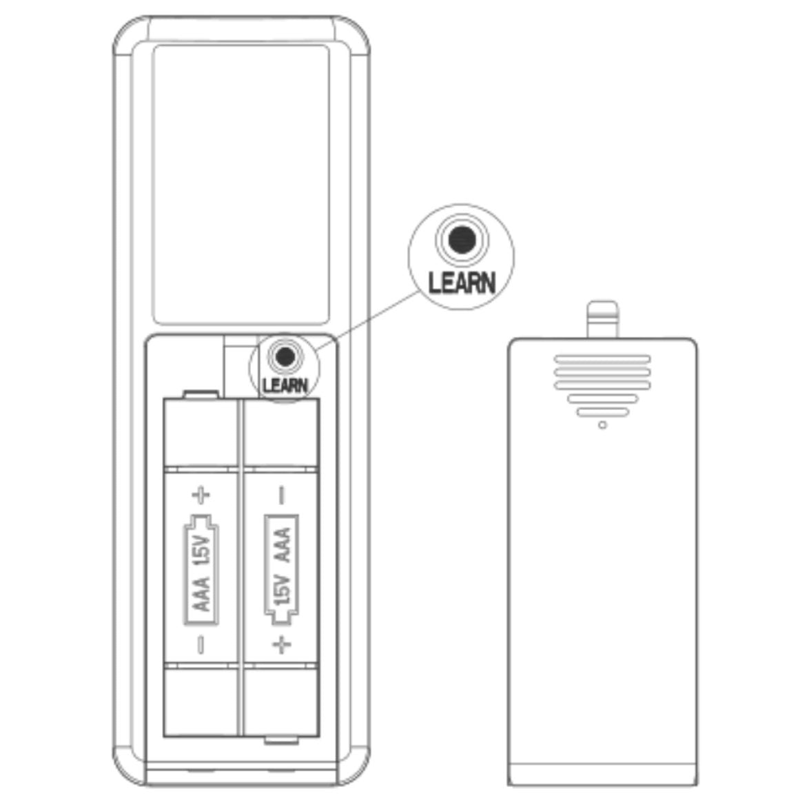 Harbor Breeze TR385A 2AQZU-18029 Ceiling Fan Remote Control