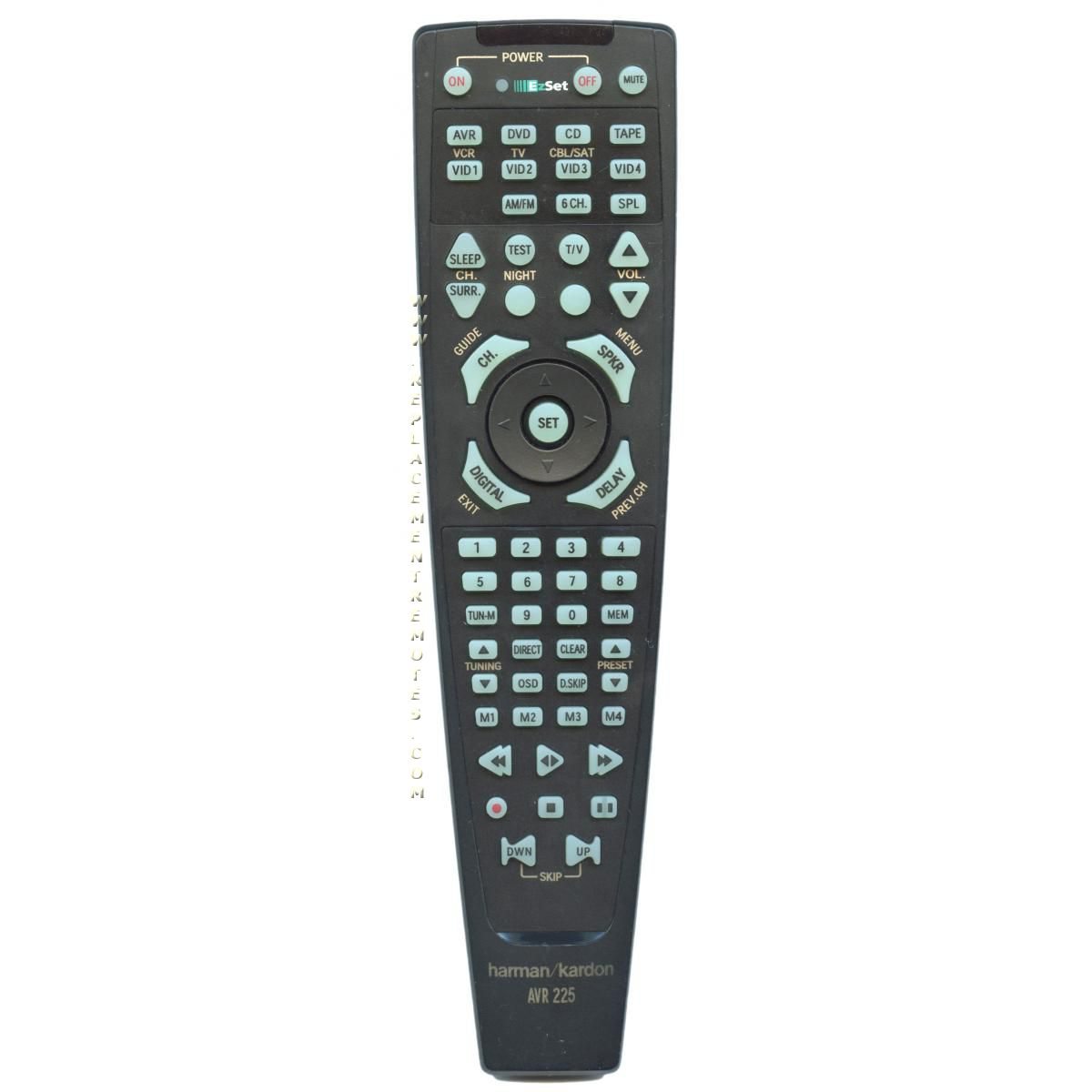 Harman-Kardon AVR225 Receiver Remote Control