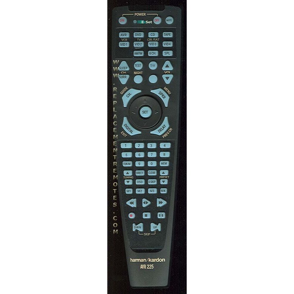 Harman-Kardon AVR275 Receiver Remote Control