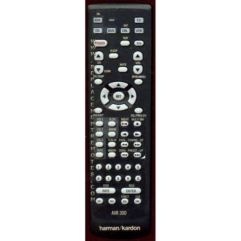 Harman-Kardon AVR300 Audio Remote Control