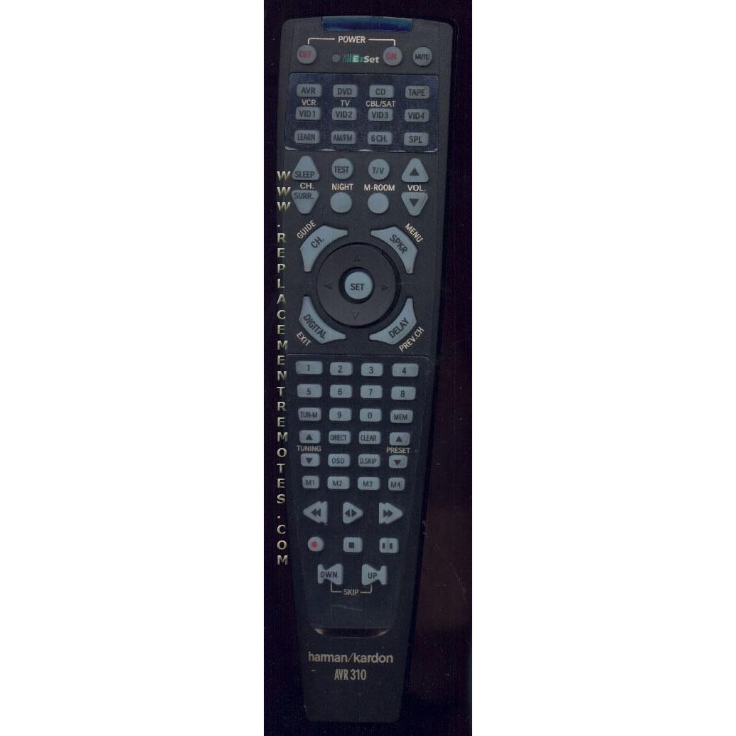 Harman-Kardon AVR310 Receiver Remote Control