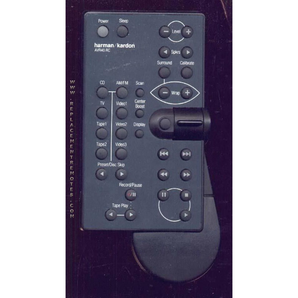 Harman-Kardon AVR40RC Audio Remote Control