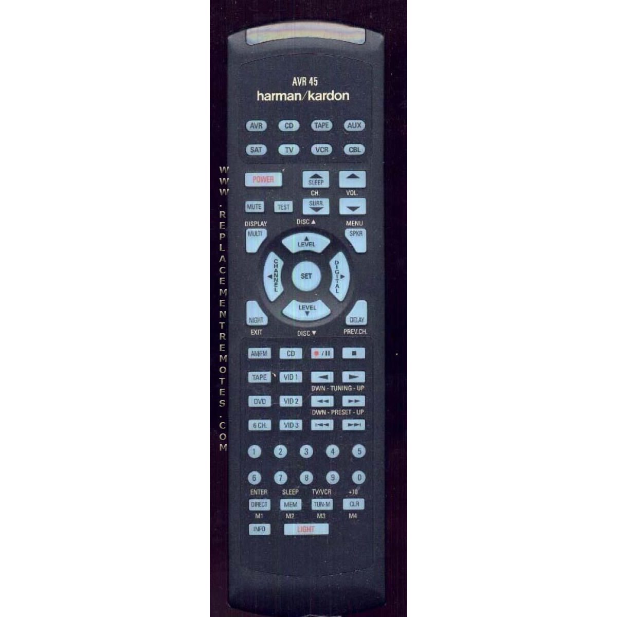 Harman-Kardon AVR45 Receiver Remote Control