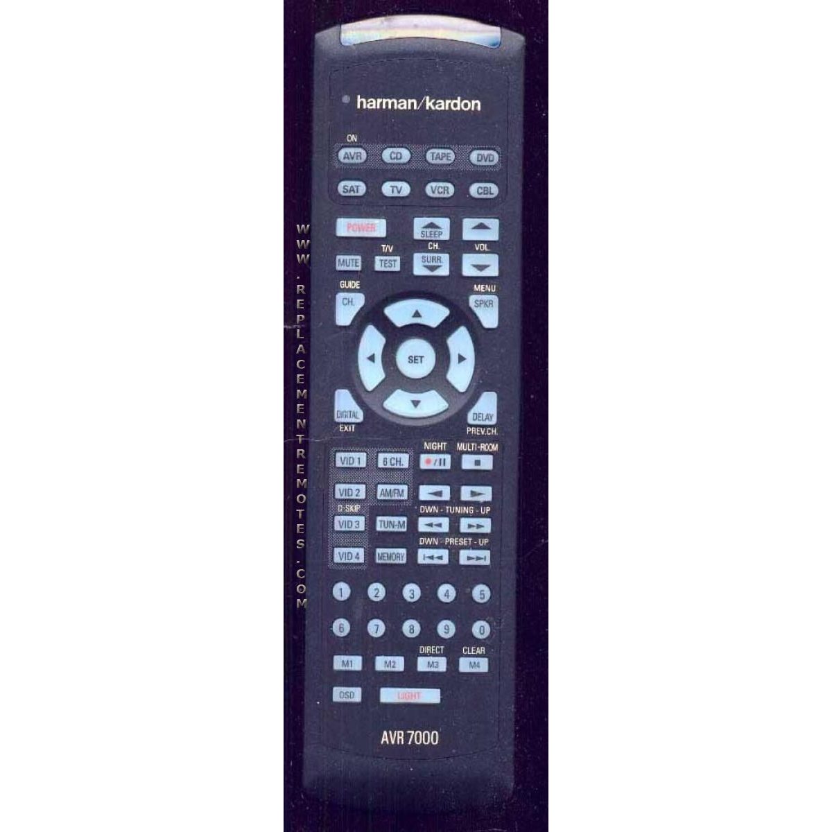 Harman-Kardon AVR7000 Audio Remote Control